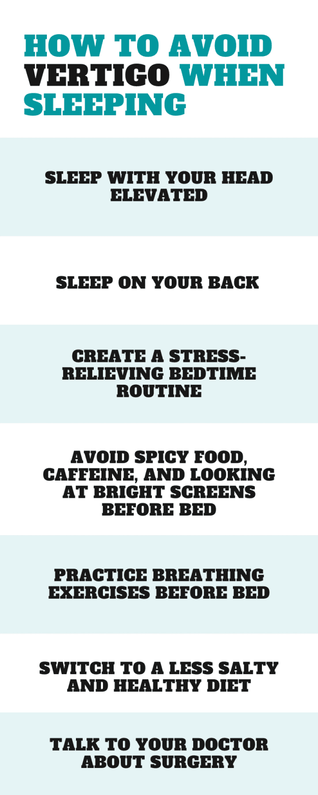 How to Avoid Vertigo When Sleeping, Here Are Your Options!