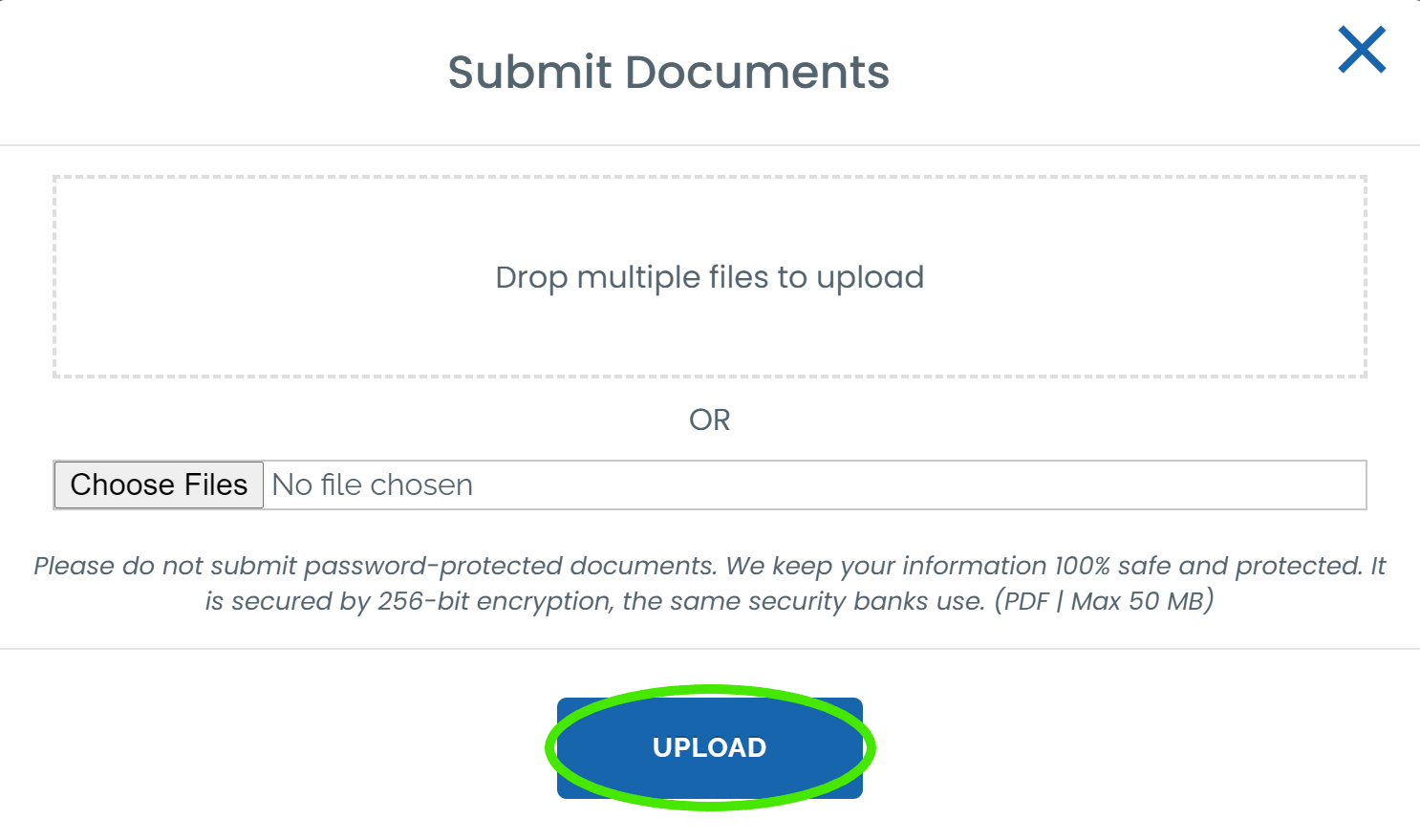 how to upload documents