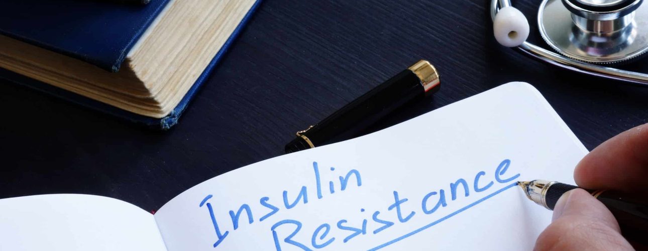 Insulin Resistance handwritten in a note pad.