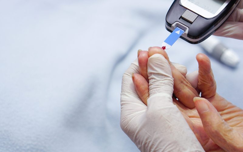 Blood test for diabetes screening